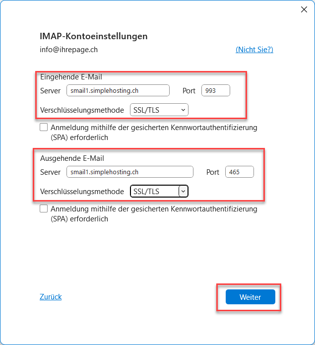 Schweiz Outlook Email Hosting Office 365